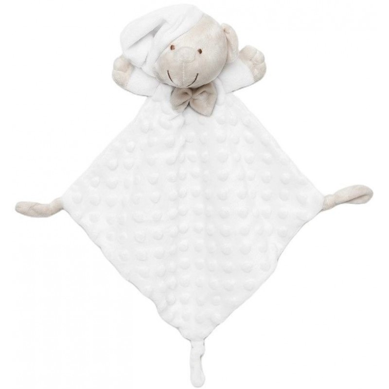 Interbaby Dou-Dou Bear Πανάκι Παρηγοριάς Blanco DU003-09
