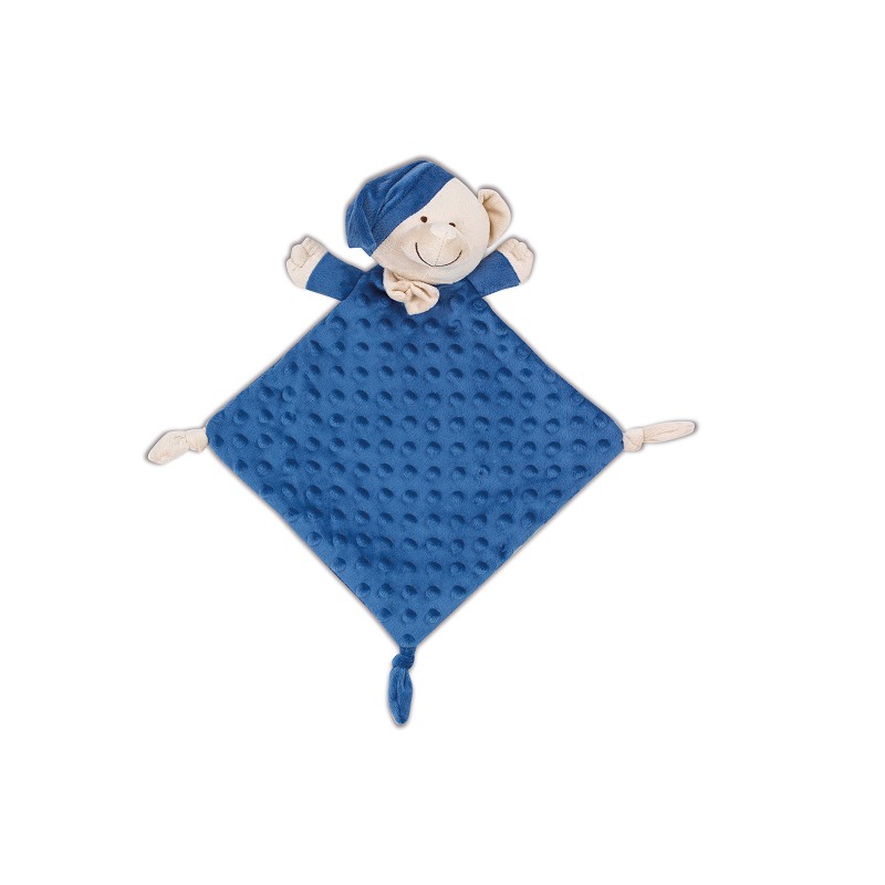 Interbaby Dou-Dou Πανάκι Παρηγοριάς Bear Blue