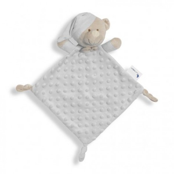 Interbaby Dou-Dou Πανάκι Παρηγοριάς Bear Grey