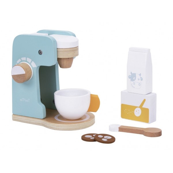 Eli Neli Montessori Coffee Set Ξύλινη Παιδική Καφετιέρα