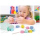 EliNeli Montessori Εκπαιδευτικό Κουτί σετ Παιχνιδιών για Μωρά 19-24 μηνών