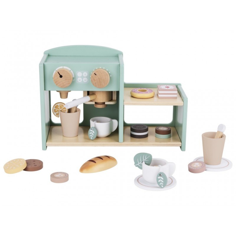 Eli Neli Montessori Coffee Shop Set Ξύλινη Παιδική Καφετέρια