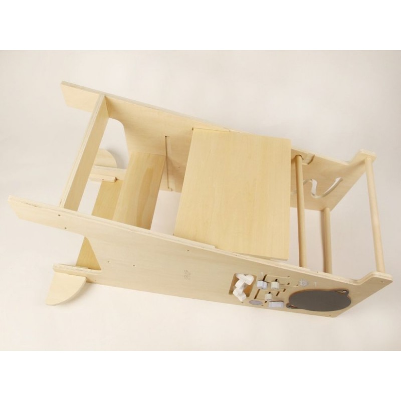 Eli Neli Montessori Universe 5in1 Ξύλινος Πύργος Εκμάθησης 90cm