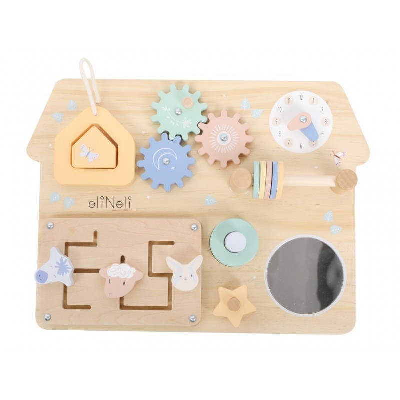 Eli Neli Montessori Farm Activity Board Ξύλινος Πίνακας Δραστηριοτήτων