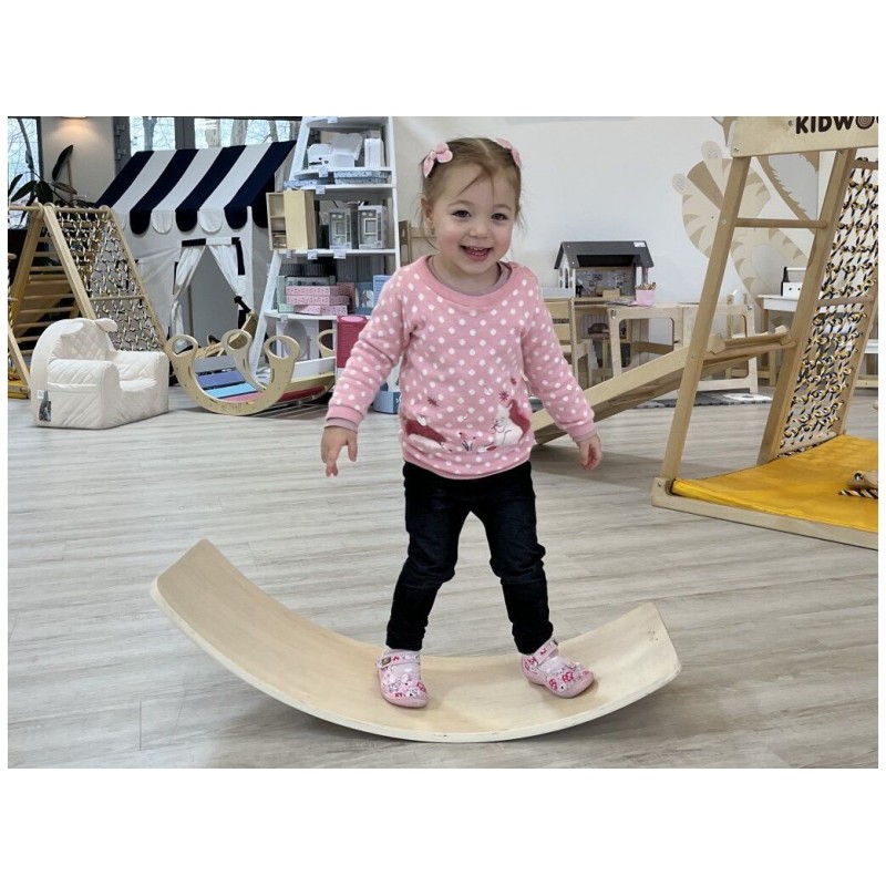 EliNeli Montessori Ξύλινη Σανίδα Ισορροπίας