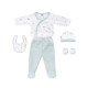 Interbaby Granja Koala Σετ Δώρου 5 τμχ (0-6 μηνών) Green