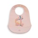 Interbaby Σαλιάρα Σιλικόνης Dino Pink