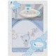 INTERBABY ΜΠΟΥΡΝΟΥΖΙ ΣΕΤ ΘΕΡΜΟΜΕΤΡΟ ''TENDEDERO OSO'' ΜΠΛΕ T1182-01