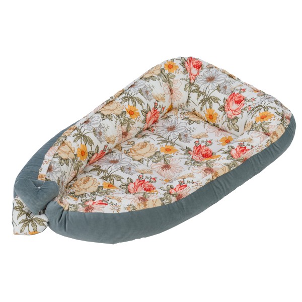 TUTTOLINA ΒΡΕΦΙΚΗ ΦΩΛΙΑ NEW FLOWERS KHAKI TUK33