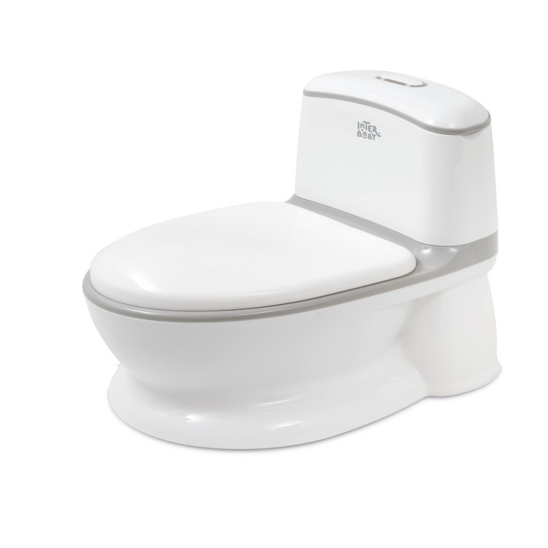 Interbaby Baby WC Παιδικό Γιο-γιο White & Grey