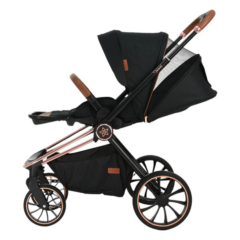 Bebestars πολυκαρότσι Jewel 3 σε 1 Volcano Black