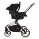 Bebestars πολυκαρότσι Jewel 3 σε 1 Volcano Black