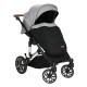 BebeStars Πολυκαρότσι Belize 3 in 1 Moon grey με κάθισμα αυτοκινήτου 