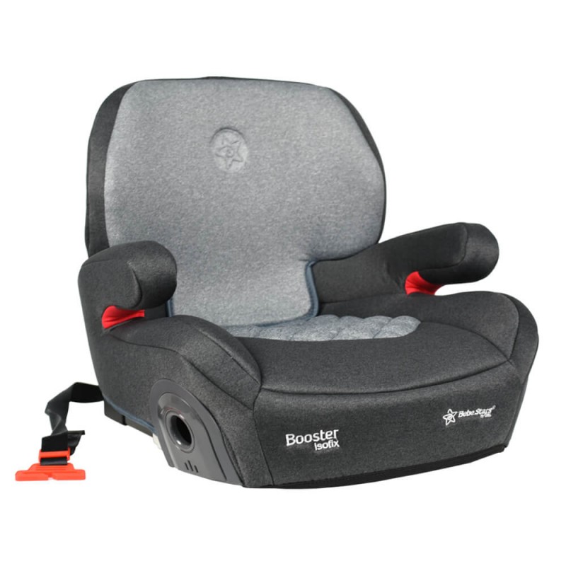 BebeStars παιδικό κάθισμα αυτοκινήτου Booster Isofix Κάθισμα Grey 22-36 kg