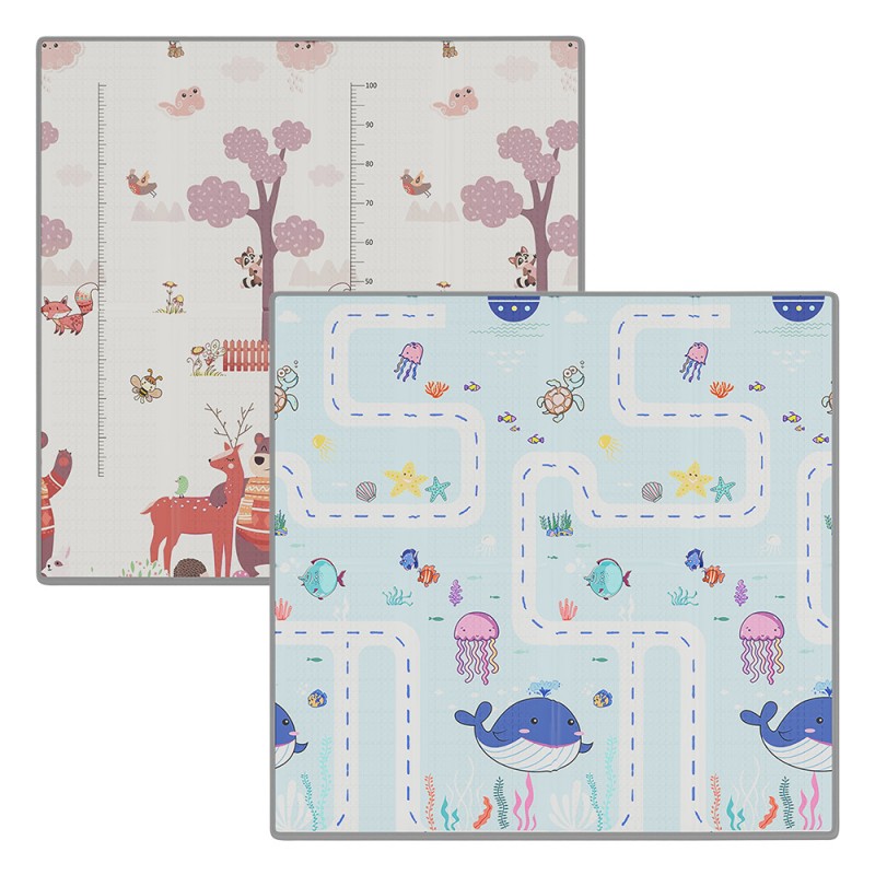 Bebe Stars Χαλάκι Δραστηριοτήτων για Νεογέννητα (MxΠxΥ) 150x150x1cm