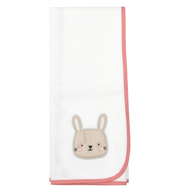 Bebe Stars Bunny Αδιαβροχοποιημένο Σελτεδάκι Κοραλί 50x80εκ.