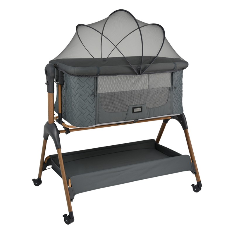 BebeStars Λίκνο Style 2 in 1 Smoked Grey 847-186