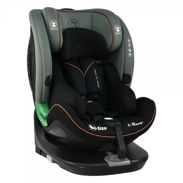 Bebe Stars I-Revo Καθισματάκι Αυτοκινήτου i-Size 40-150cm Olive