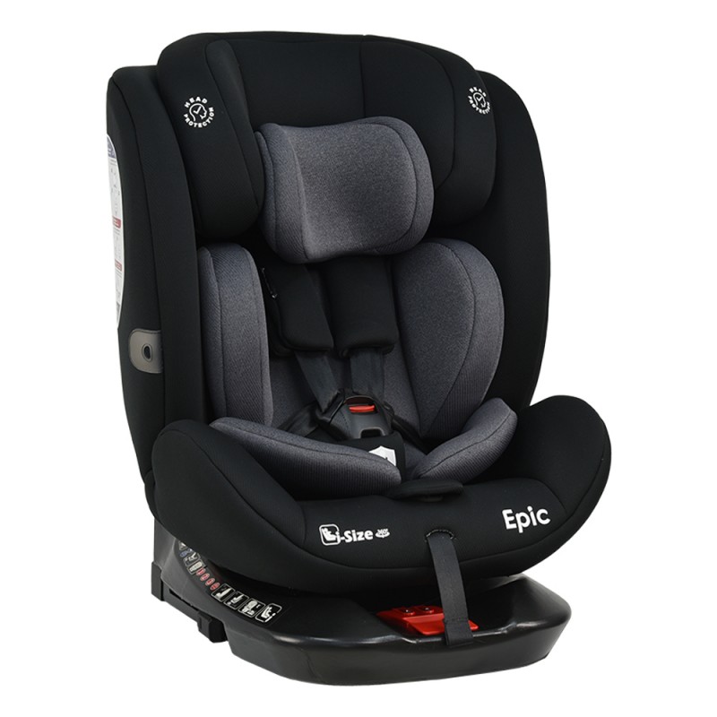 Bebe Stars Epic Καθισματάκι Αυτοκινήτου i-Size 40-150cm Black