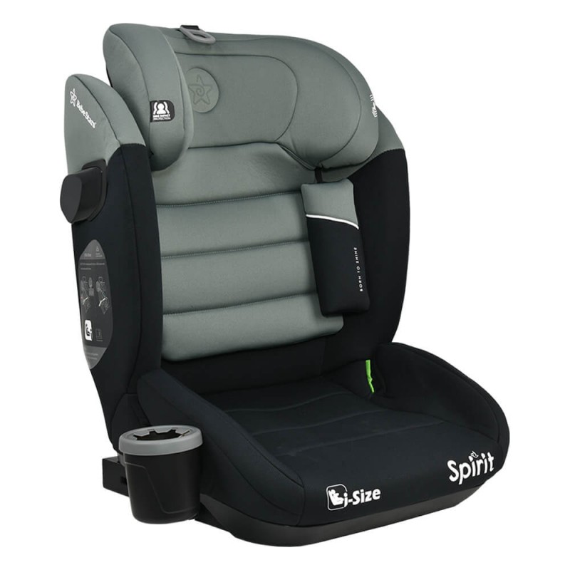 Bebe Stars Spirit i-Size Κάθισμα Αυτοκινήτου 100-150cm Olive