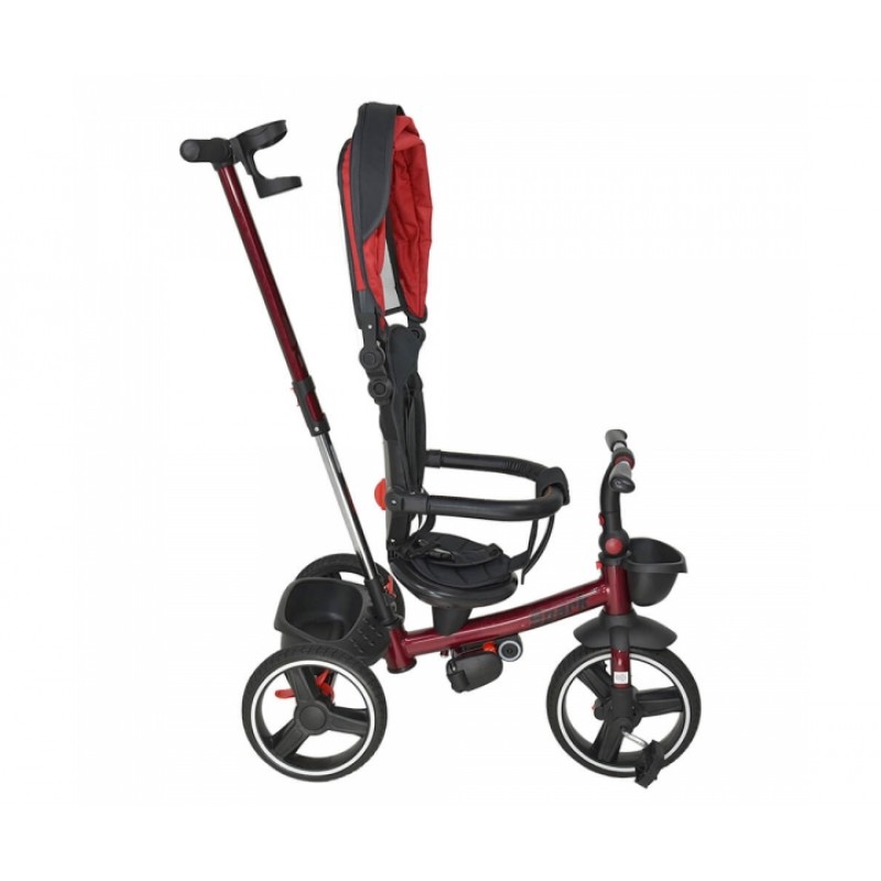 BebeStars Πτυσσόμενο τρίκυκλο ποδηλατάκι Bebe Stars 360° Spark Red