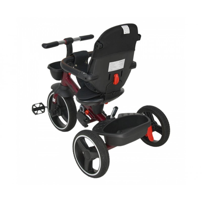 BebeStars Πτυσσόμενο τρίκυκλο ποδηλατάκι Bebe Stars 360° Spark Red