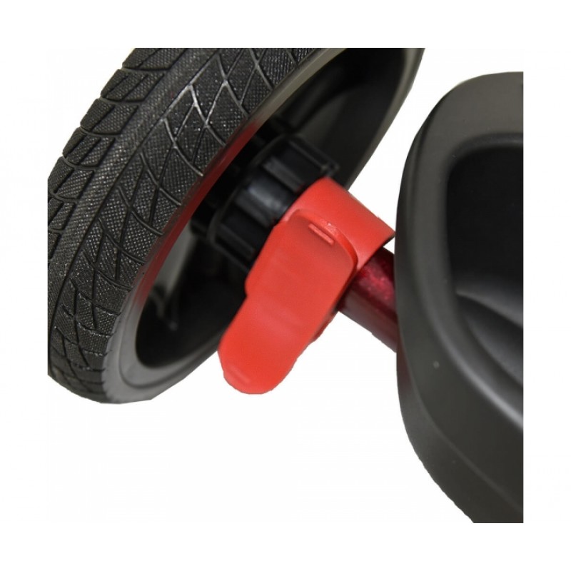 BebeStars Πτυσσόμενο τρίκυκλο ποδηλατάκι Bebe Stars 360° Spark Red