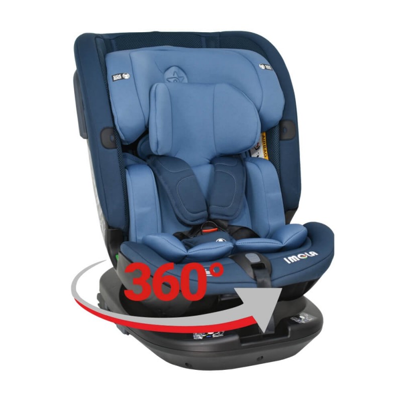 BebeStars Κάθισμα Αυτοκινήτου IMOLA ISOFIX I-SIZE 360° MARINE BLUE 40 έως 150 εκ