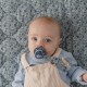 BIBS X LIBERTY ΚΟΥΒΕΡΤΑ ΚΑΠΙΤΟΝΕ CHAMOMILE LAWN BABY BLUE