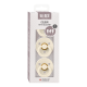 Bibs πιπίλες Try-It 3 τμχ Collection Ivory