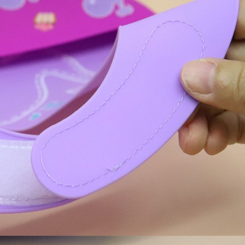 6m+ Σαλιάρα Σιλικόνης Wide με Velcro Λαιμού & Χούφτα Willo Marcus & Marcus