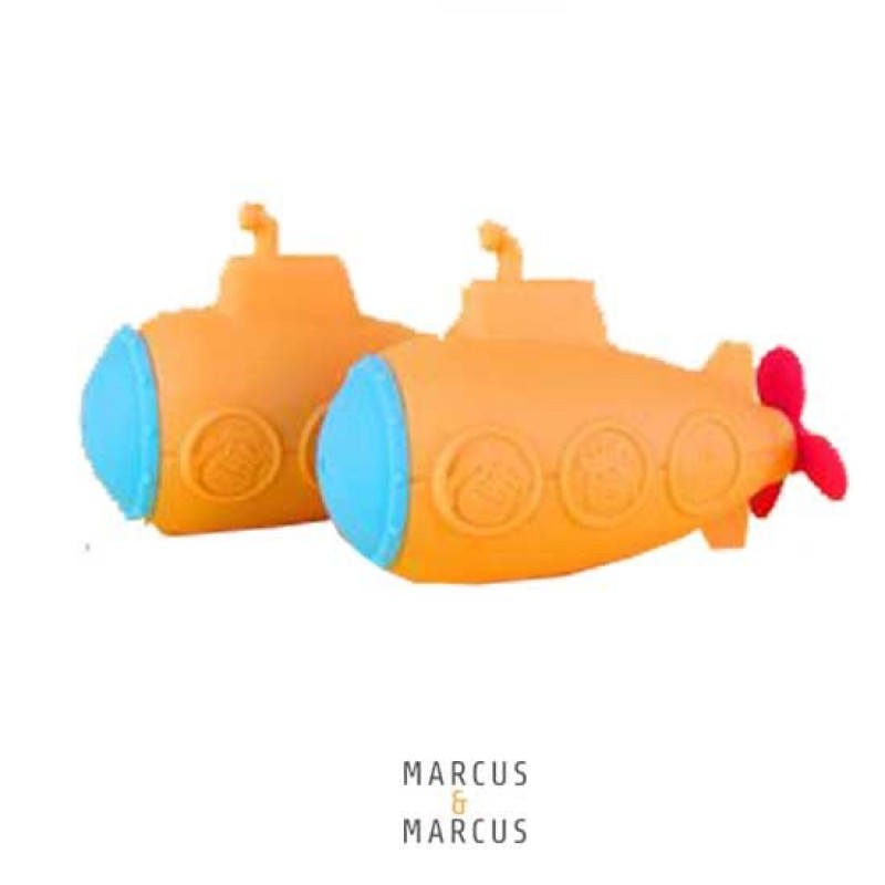 Παιχνίδι Μπάνιου σιλικόνης Υποβρύχιο ανοίγει για πλύσιμο Marcus & Marcus
