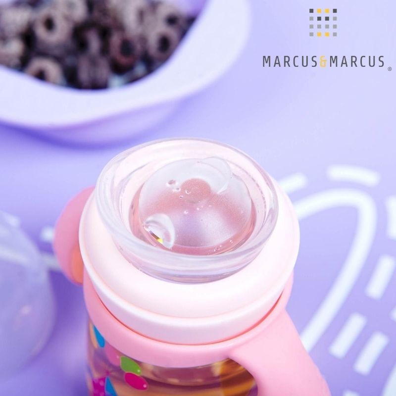 6m+ Μπουκάλι PPSU Stage 2 & 3 μετάβασης σε 12m+ Τριπλό σύστημα εκπαίδευσης Ροζ marcus