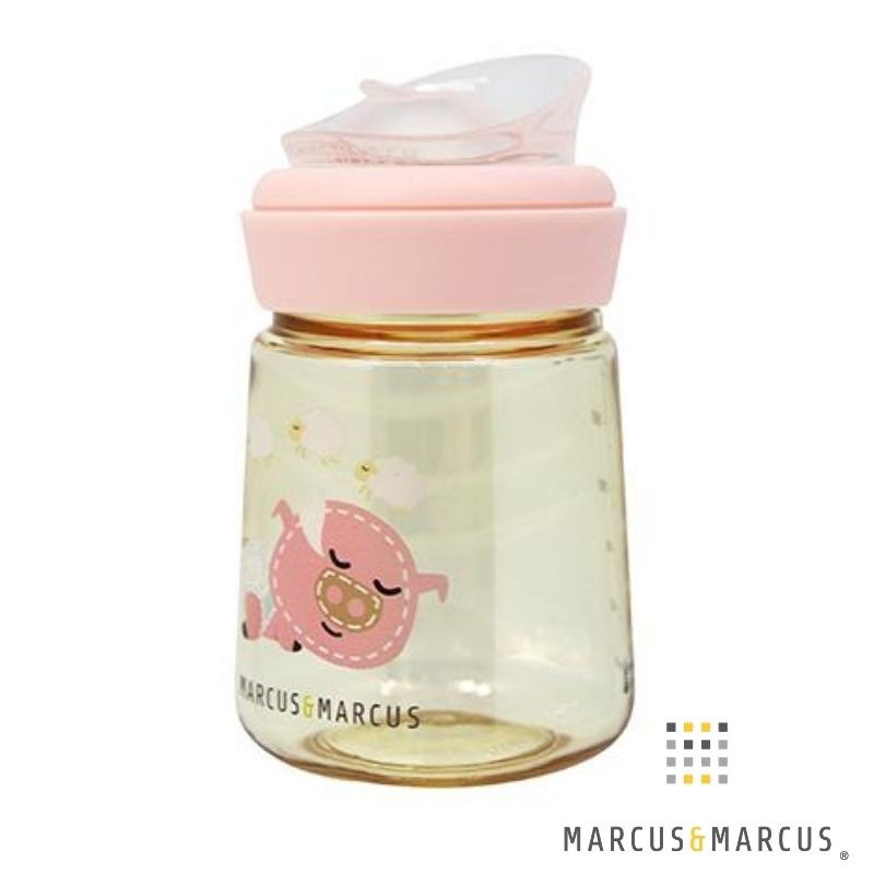 6m+ Μπουκάλι PPSU Stage 2 & 3 μετάβασης σε 12m+ Τριπλό σύστημα εκπαίδευσης Ροζ marcus