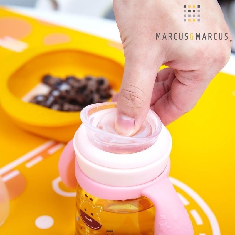 6m+ Μπουκάλι PPSU Stage 2 & 3 μετάβασης σε 12m+ Τριπλό σύστημα εκπαίδευσης Ροζ marcus