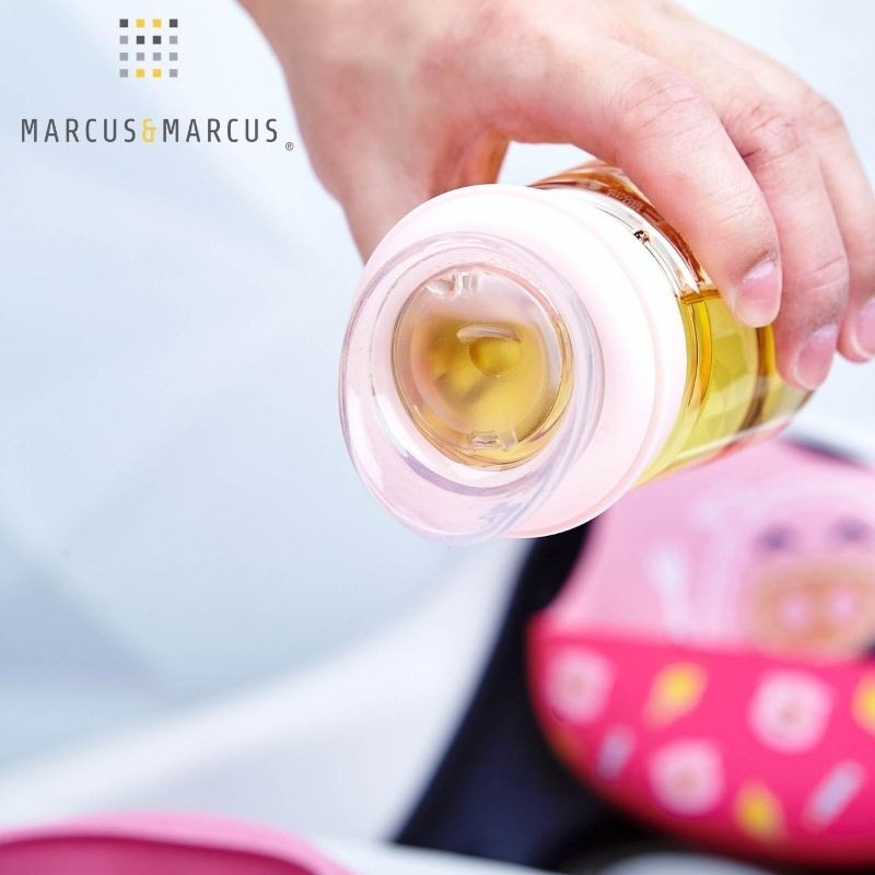 6m+ Μπουκάλι PPSU Stage 2 & 3 μετάβασης σε 12m+ Τριπλό σύστημα εκπαίδευσης Ροζ marcus