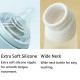 X-SOFT Silicon Μπιμπερό 240ml & φύλαξης μητρικού Γάλακτος 2 σε 1 Μέντα Marcus