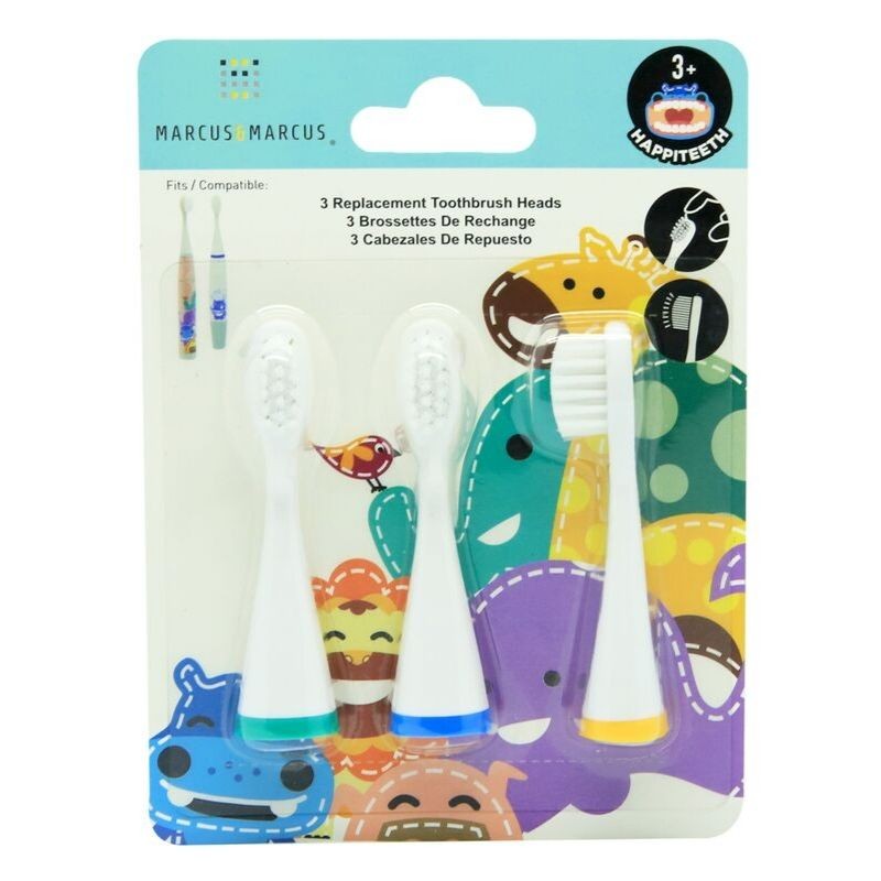 Ανταλλακτικές 3 Οδοντόβουρτσες Παιδικές για Oral Sonic Electric kids