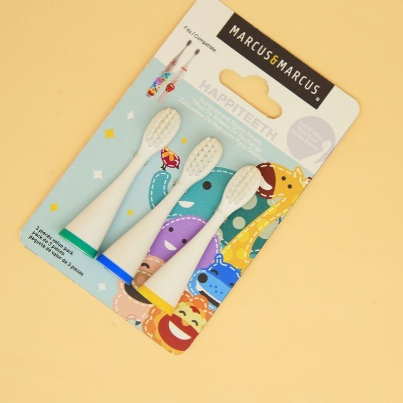 Ανταλλακτικές 3 Οδοντόβουρτσες Παιδικές για Oral Sonic Electric kids