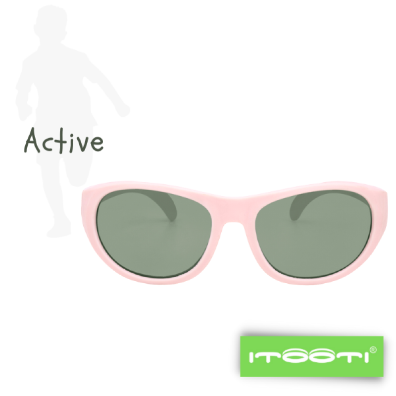 3-6 ετών Active Sport Παιδικά Γυαλιά Ηλίου iTooTi με εύκαμπτο σκελετό Ροζ Άμμου