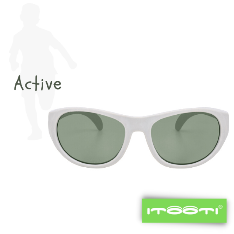 6-36 Μηνών Active Sport βρεφικά Γυαλιά Ηλίου iTooTi με εύκαμπτο σκελετό Γκρι Άμμου