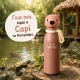 Bottlies by ZAZU Fun Παιδικό Μπουκάλι Θερμός Καπιμπάρα 400ml από Ανοξείδωτο Ατσάλι 304
