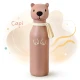 Bottlies by ZAZU Fun Παιδικό Μπουκάλι Θερμός Καπιμπάρα 400ml από Ανοξείδωτο Ατσάλι 304