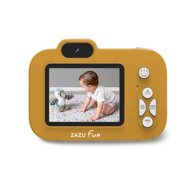 Zazu Fun Ψηφιακή Φωτογραφική Μηχανή 48MP & Video Παιδική Κίτρινη