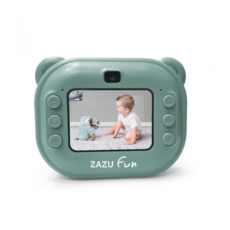 ZAZU fun Instant Print Digital Kids Camera Παιδική ψηφιακή κάμερα με άμεση εκτύπωση 5+ ετών Πράσινη