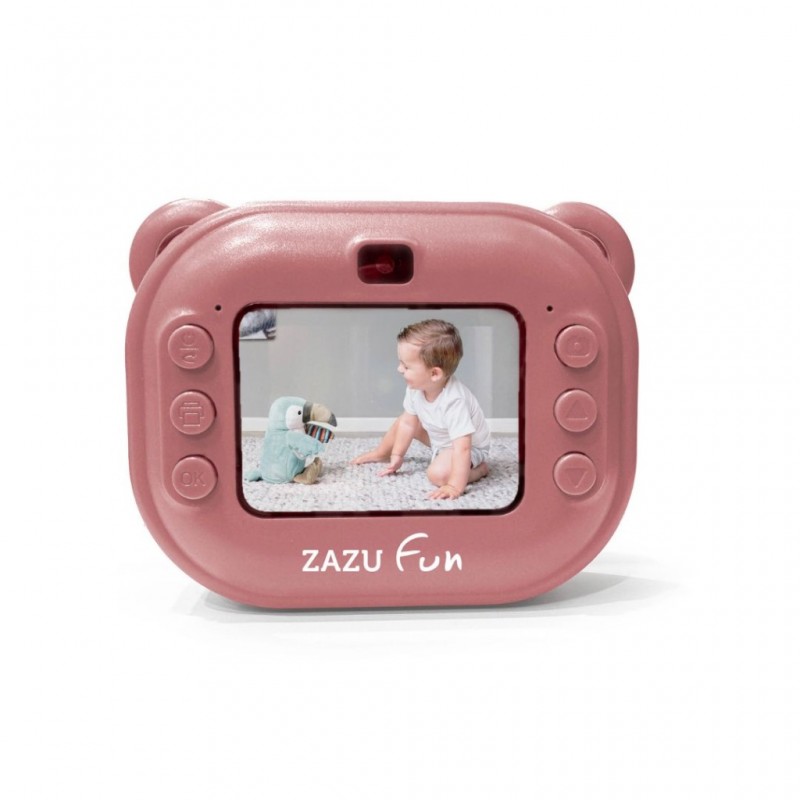 ZAZU fun Instant Print Digital Kids Camera Παιδική ψηφιακή κάμερα με άμεση εκτύπωση 5+ ετών Ροζ