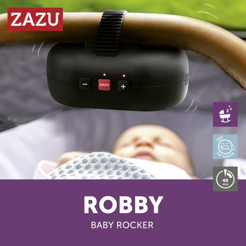 Zazu Robby Rocker Επαναφορτιζόμενη Συσκευή Δόνησης για Καρότσι