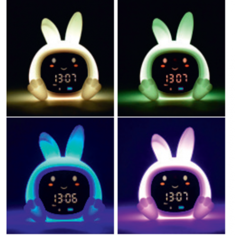 ZAZU Fun Sarah Εκπαιδευτικό Ξυπνητήρι Φωτιστικό Σιλικόνης με Ηχους ύπνου