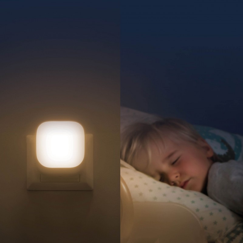 ZAZU Socket Light Φωτάκι Πρίζας Led με Αισθητήρα Νυκτός Μέντα