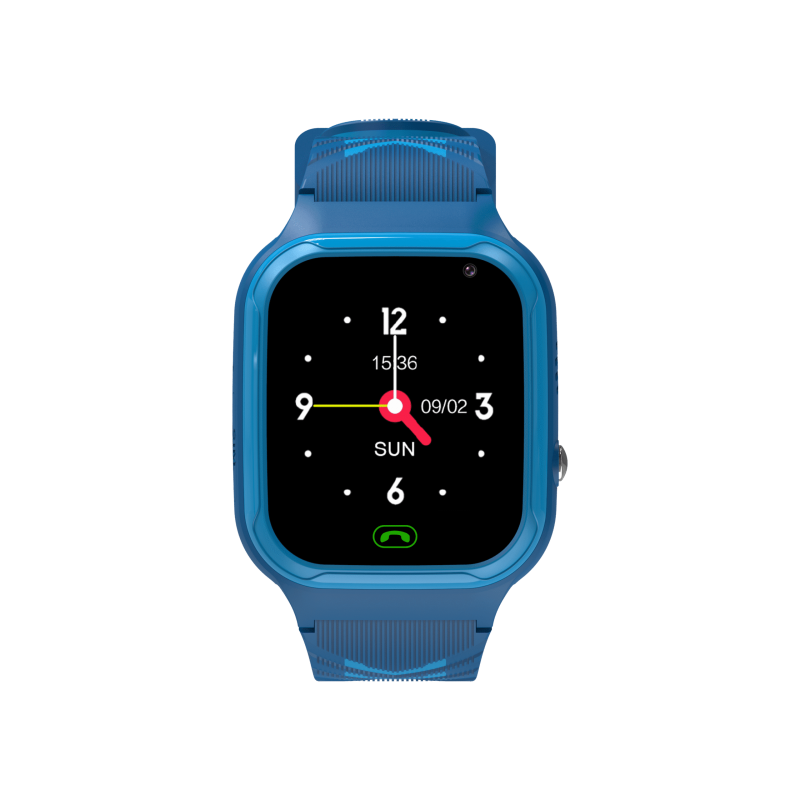 ZAZU Fun Smart Watch 4G/GPS Εντοπισμού Παιδιού & Βιντεοκλήση Μπλέ
